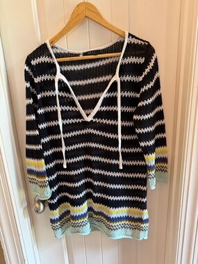 Orly knitted swim cover up